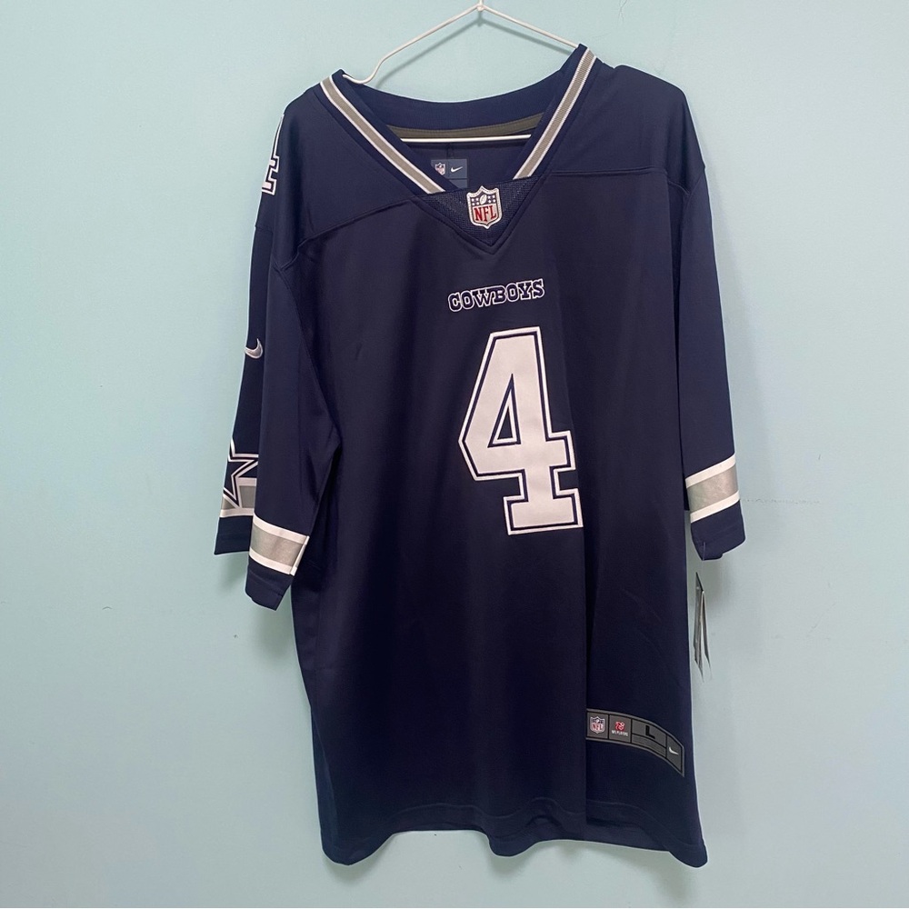 Dallas Cowboys Dak Frescott No. 4 jersey